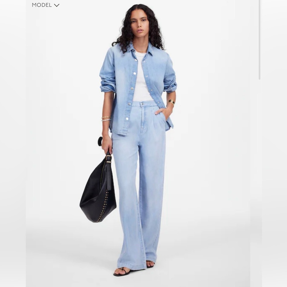 Madewell- Harlow Wide-Leg Jean/Denim